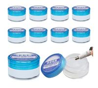 Grasso Dielettrico Automobilistico - 10 Tubetti Grasso Siliconico,Lubrificante Resistente al Calore Protezione Isolante per Componenti Elettrici Connettori Candele Terminali Batteria