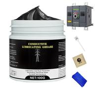 Grasso elettricamente conduttivo - Pasta antiossidante ad alta conduttività | Interruttore a contatto olio Estinzione | Protezione sicura del cablaggio automobilistico - Uso domestico industriale