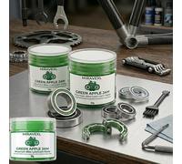 Grasso Impermeabile Verde per Cuscinetti Bicicletta, Lubrificante per Mozzi, BB e Serie Sterzo. Manutenzione Sintetica per Bici da Strada e MTB, Parti Shimano SRAM