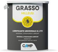 GRASSO MILLEUSI, Grasso Lubrificante Multiuso Al Litio NLGI2 Ad Alte Prestazioni