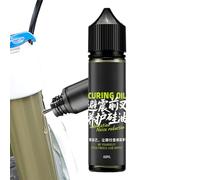Grasso Per Bici | Olio Per Ammortizzatori | Flacone 60ml con Erogatore di Precisione per Ciclismo Autoveicoli Cucito Montagna Officina Tagliasiepi Rimorchio