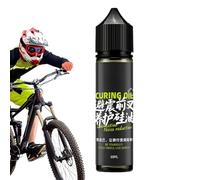 Grasso Per Biciclette - Olio Per Ammortizzatori | Flacone 60ml con Erogatore di Precisione per Ciclismo Autoveicoli Cucito Montagna Officina Tagliasiepi Rimorchio