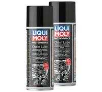 Grasso per Catena Lube Liqui Moly Motocicletta Spray Lubrificante 2 X 400 ML