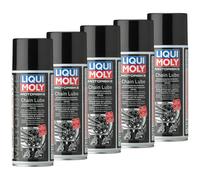 Grasso per Catena Lube Liqui Moly Motocicletta Spray Lubrificante 5 X 400 ML