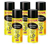 Grasso Spray Arexons System Tw249 Lubrificante Parti Metalliche 5 Pezzi