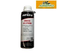 Grasso spray litio INFACO 200 ml lubrificante lama forbice elettrica e batteria