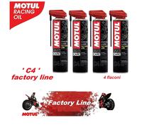 GRASSO SPRAY PER CATENA MOTO MOTUL C4 CHAIN LUBE FACTORY LINE RACING ROAD 400ml