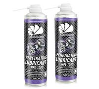 GRASSO UNIVERSALE ADESIVO SPRAY AUTO 2x500ml LUBRIFICANTE PROFESSIONALE PER G...