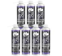 GRASSO UNIVERSALE SPRAY ADESIVO 7x 500 ml LUBRIFICANTE STRIDENTE ADERENZA...