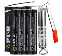 Grasso WR2 Universale Long Term MANNOL 8 X 400 G + Pressa Per Grasso BockTec