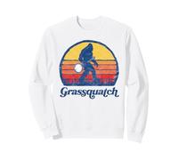 Grassquatch! Funny Bigfoot & Banjo Bluegrass Sasquatch Shirt Felpa