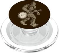 Grassquatch! Vintage Bigfoot & Bluegrass Banjo Music PopSockets PopGrip per MagSafe