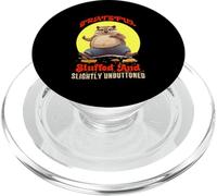 GRAT AND FUR STUFFED AND SLIGHTLY UNBUTTONED PopSockets PopGrip per MagSafe