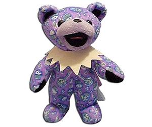 Grateful Dead Bean Bear 7" Birthday Show Series 8 30th Anniversary Liquid Blue