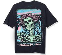 Grateful Dead Bertha Blacklight Fosforescente Musica Rock Fascia T Shirt 31562