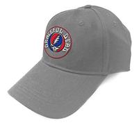 Grateful Dead Cappellino da Baseball Steal Your Face Band Logo Nuovo Ufficiale Size One Size