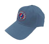 Grateful Dead Cappellino da Baseball Steal Your Face Band Logo Ufficiale Denim Size One Size