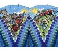 Grateful Dead Casey Jones Train Rock Classic Band Bird Music Mens T Shirt S-2XL