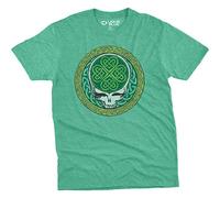 Grateful Dead Celtic Shamrock SYF - Maglietta in Policotone - Verde - X-Large
