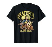 Grateful Dead Country Skeletons Atlanta 1980 Vintage Band Maglietta