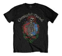 Grateful Dead Floral Stealie ufficiale Uomo maglietta unisex