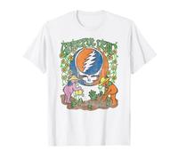 Grateful Dead Gardening Bears Flowering Vintage Band Maglietta