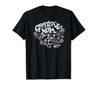Grateful Dead Grateful Mom Dancing Bear And Flowers Band Maglietta