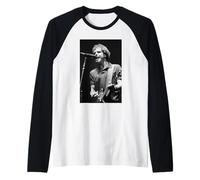 Grateful Dead Live Bob Weir Che Suona nella Band Maglia con Maniche Raglan