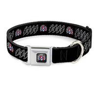 Grateful Dead Pet Collar, Dog Collar Metal Seatbelt Buckle, Grateful Dead Steal
