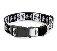 Grateful Dead Pet Collar, Dog Collar Plastic Buckle, Grateful Dead Dancing Terra