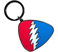 Grateful Dead Rosso Blu Plectrum Portachiavi Keychain Size One Size