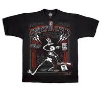 Grateful Dead Show Volta Orso Rock Cravatta Tintura Band Colorati Musica Uomo T