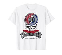 Grateful Dead Sixty Years So Far Anniversary Vintage Band Maglietta