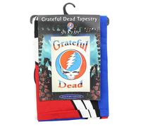 Grateful Dead Steal Your Face Logo Bianco 60"X90" Arazzo