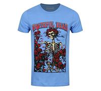 Grateful Dead T-Shirt Bertha And Logo da Uomo in Celeste