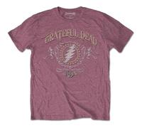 Grateful Dead - T-Shirt # L Unisex Red # Bolt