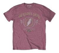 Grateful Dead - T-Shirt # S Unisex Red # Bolt
