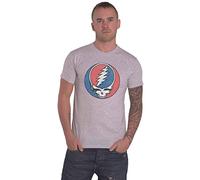 Grateful Dead T Shirt Steal Your Face Classic Logo Ufficiale Uomo Brindle Size S