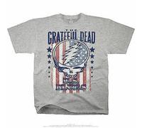 GRATEFUL DEAD U. S. Blues Orso American Flag Classic Musica Rock Maglietta M-2XL
