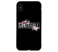 Grateful Flora Fiori Bouquet Design Moderno. Donna Grateful Custodia per iPhone XS Max
