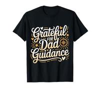 Grateful for Dad Guidance Padre Sapienza |- Maglietta