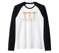 Grateful Grato Beato Dio è Fedele Maglia con Maniche Raglan