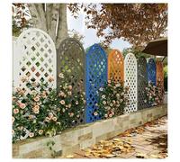 Graticcio Da Giardino Ad Arco, Pannello A Griglia Per Esterni, Divisorio Decorativo Per Patio, Supporto Per Piante Rampicanti, Recinzione Per Balconi E Giardini(Grey,60x150cm/23.6x59")