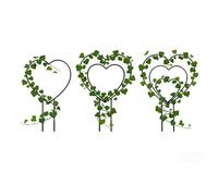 Graticcio per Piante in Vaso,3 Pezzi Supporto In Metallo Per Viti,Tutore per Piante da Esterno - Per Principianti del Giardinaggio Domestico, Ideale per Interni, Casa, Matrimonio, Ortaggi e Fiori