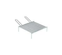 Graticola barbecue Metalplast pesante con piedi 50x35 [METAPLAST]