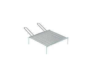 Graticola barbecue Metalplast pesante con piedi 50x35 [METAPLAST]