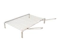 GRATICOLA BISTECCHIERA GRIGLIA AMIATA CM. 60x37 IN ACCIAIO INOSSIDABILE