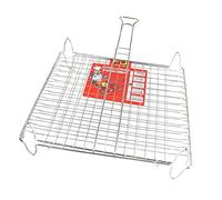 GRIGLIA A RETE DOPPIA CON PIEDI • cm 40x45