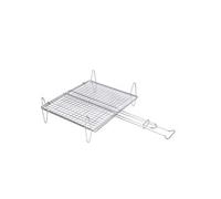 Sauvic Graticola bombata per Carne o Pesce da 20x25 cm
