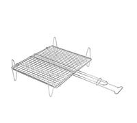 Graticola bombata per carne o pesce da 25x30 cm